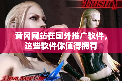 黃岡網(wǎng)站在國外推廣軟件，這些軟件你值得擁有