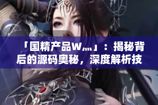 「國精產(chǎn)品W灬」：揭秘背后的源碼奧秘，深度解析技術內核