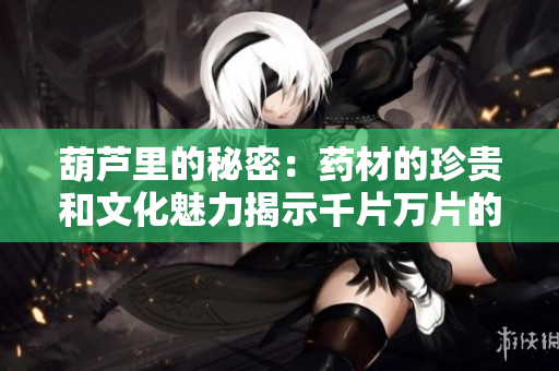 葫蘆里的秘密：藥材的珍貴和文化魅力揭示千片萬片的傳奇收藏