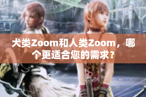 犬類Zoom和人類Zoom，哪個(gè)更適合您的需求？