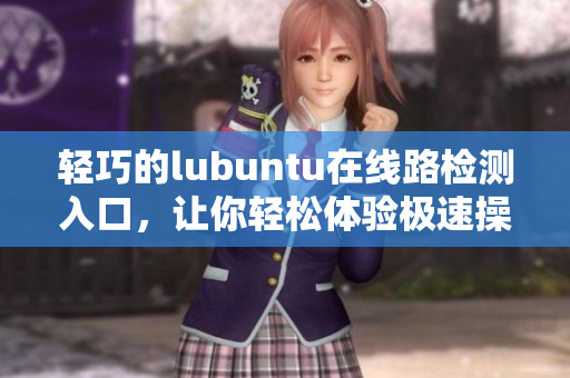 輕巧的lubuntu在線路檢測入口，讓你輕松體驗極速操作